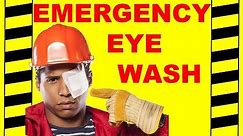 Emergency Eyewash - Safety Training Video - Protect Your Vision After Accidents