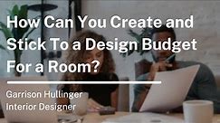 How to Design a Room