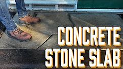 DIY Concrete Stone Slab