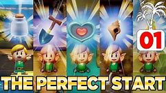 How to Have the PERFECT Start in Link's Awakening Switch - 100% Walkthrough 01
