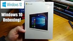 Microsoft Windows 10 Professional 32Bit/64Bit Unboxing, Review and process of installation