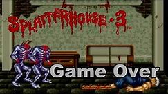 Splatterhouse 3 [Genesis] - Game Over