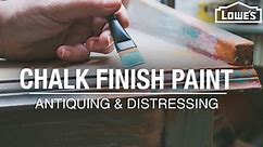How to Use Chalky Paint