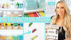 10 BEST Organization Tricks from Professional Organizers!