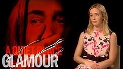 Emily Blunt On Working With John Krasinski, Her Wellness Hacks And Beauty Favourites | GLAMOUR UK