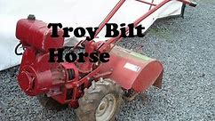 Troy Bilt Tiller Horse, 1980s model Ep#12