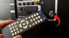 Insert the REMOTE CONTROL into the TV and watch all the channels in the world! Satellite TV!