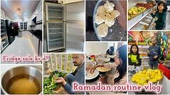 Ramadan preparations vlog | Fridge sale krdya