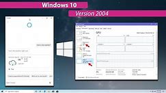 Windows 10 2004 - New Features & How to get it