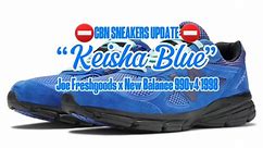 Joe Freshgoods x New Balance 990v4 1998 “Keisha Blue” olor: Keisha Blue/Black Style Code: U990JO4 Release Date: December 15, 2023 (JFG) Price: $220