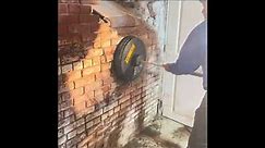 BRICK REPOINTING AND PAINT REMOVAL WITH ACID