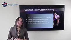 Certifications in Cost Estimating - Project Control Academy