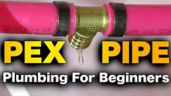 How to Install PEX Pipe: Easy DIY Tutorial for Beginners | Step-by-Step Guide