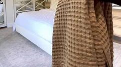 Link in comments. Primary bedroom bedding throw blanket. | Fancy Fix Decor