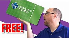 How to Get Free Sams Club Membership