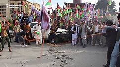 Afghan Protesters Demand Taliban Executions