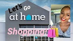 AFTER QUARANTINE SALE 💰 THE AT HOME STORE🏡 GO SHOPPING WITH ME🛍