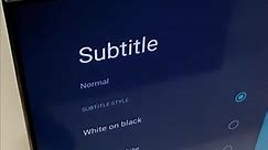 How to enable subtitles on 2023 Sony Google TVs