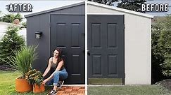 DIY SHED MAKEOVER IN ONE WEEKEND!