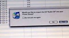 How to import cd's to your apple laptop