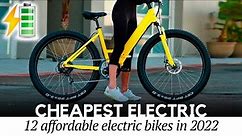 12 Cheapest Electric Bicycles from Reputable Manufacturers in 2022 (Honest Buying Guide)