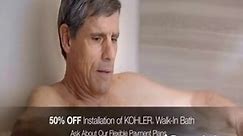 Kohler TV Spot, 'Walk-In Bath: 50% Off Installation and Virtual Appointments'