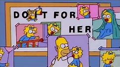 Do It For Her | And Maggie Makes Three - Season 6 Episode 13 | The Simpsons