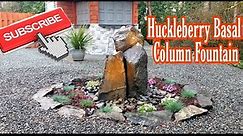 Huckleberry Basalt Column Fountain #backyardfountain #indonesiavlogger #