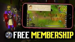 Free 7-Day OldSchool RuneScape Membership (OSRS: Mobile Release)