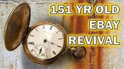 Reviving History! Waltham Pocket Watch Restoration from eBay