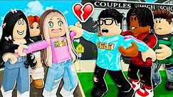 We Investigated COUPLES ONLY School.. They Made Us BREAK UP! (Roblox Bloxburg)