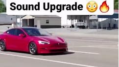Video Creator on Instagram: "Check out this new sound mod by Tesla 😍🔥 #tesla #reels #fun #carsofinstagram #car #launch #sound #engine #electriccar #viral #goviral #mod #models"
