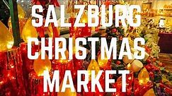 The Salzburg Christmas Market | Christmas in Salzburg, Austria