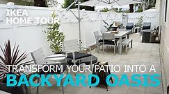 Outdoor Patio Ideas - IKEA Home Tour