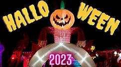 Extreme Outdoor Halloween Decorations - Decorate with Me 2023
