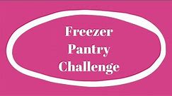 Freezer pantry challenge! Shelf cooking! Using up what I got!