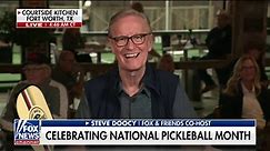 Steve Doocy celebrates National Pickleball Month