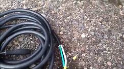 Convert a 20 amp male generator cable to a 30 amp male extention cord. Electrical in RV