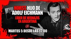 Horst, hijo de Adolf Eichmann, líder de neonazis en Argentina (Marcelo García, Canal 26)