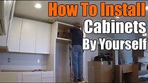 How to Install Upper Kitchen Cabinets by Yourself - DIY Tips and Tricks
