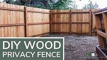 DIY Wood Privacy Fence: Design and Build Your Own