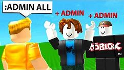 HOW TO GET FREE ROBLOX ADMIN!
