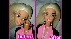 How to repair a broken Barbie neck