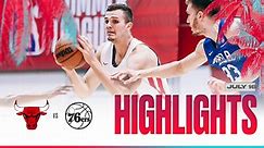 HIGHLIGHTS: Marko Simonovic & Chicago roll past Sixers in Summer League Finale