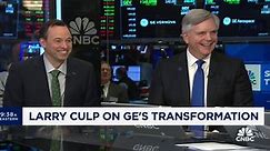 Watch CNBC's full interview with GE Aerospace CEO Larry Culp and GE Vernova CEO Scott Strazik