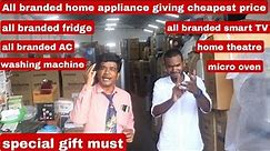 All branded home appliance selling here like AC ,fridge, washing machine ,smart TV and ect..#a5hit