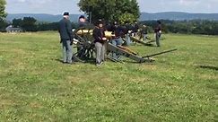 Artillery firing... - Antietam National Battlefield
