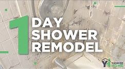 ONE DAY Bathroom Renovation Timelapse - Shower Remodel From YANKEE HOME