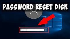 How To Create Password Reset Disk in Windows 10