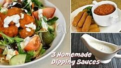 Homemade Buttermilk Ranch Dressing / Bleu Cheese Dressing / Quick Marinara Sauce / Farm Rich Products Recipe Video